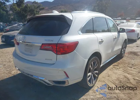 2019 Acura Mdx Advance Pkg from USA, damaged, VIN 5J8YD4H82KL024053